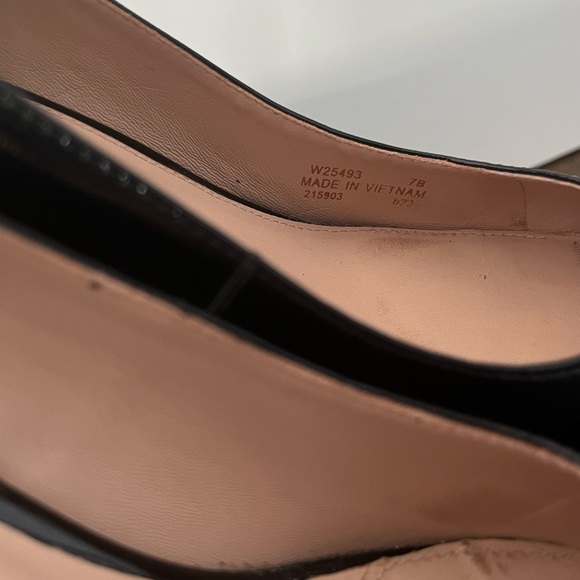 Cole Haan Gabbie Pump 80mm Black Saffiano Leather Patent - Picture 11 of 14